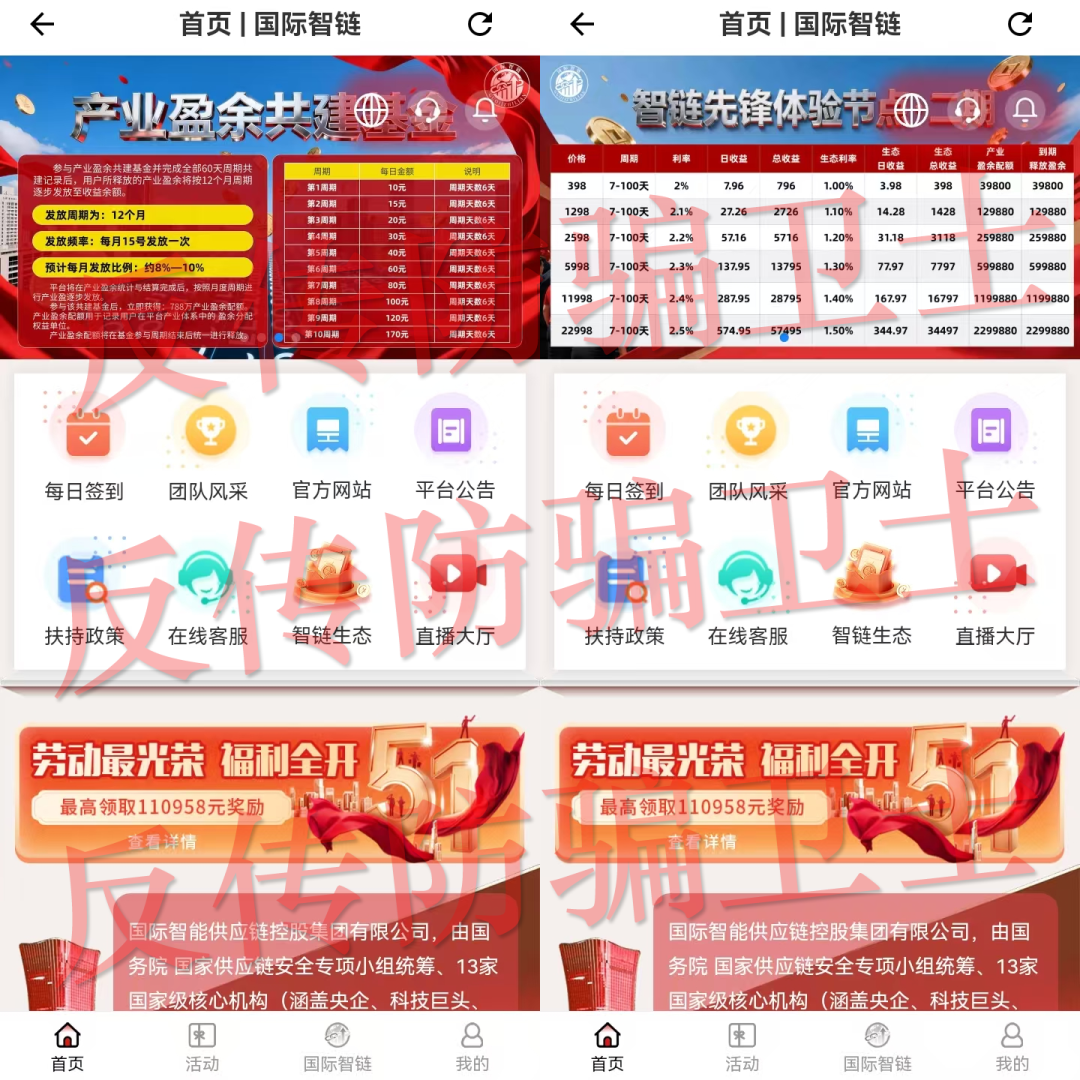 反诈警示图片