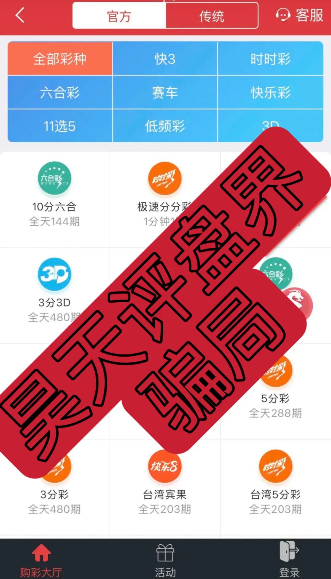 反诈警示图片